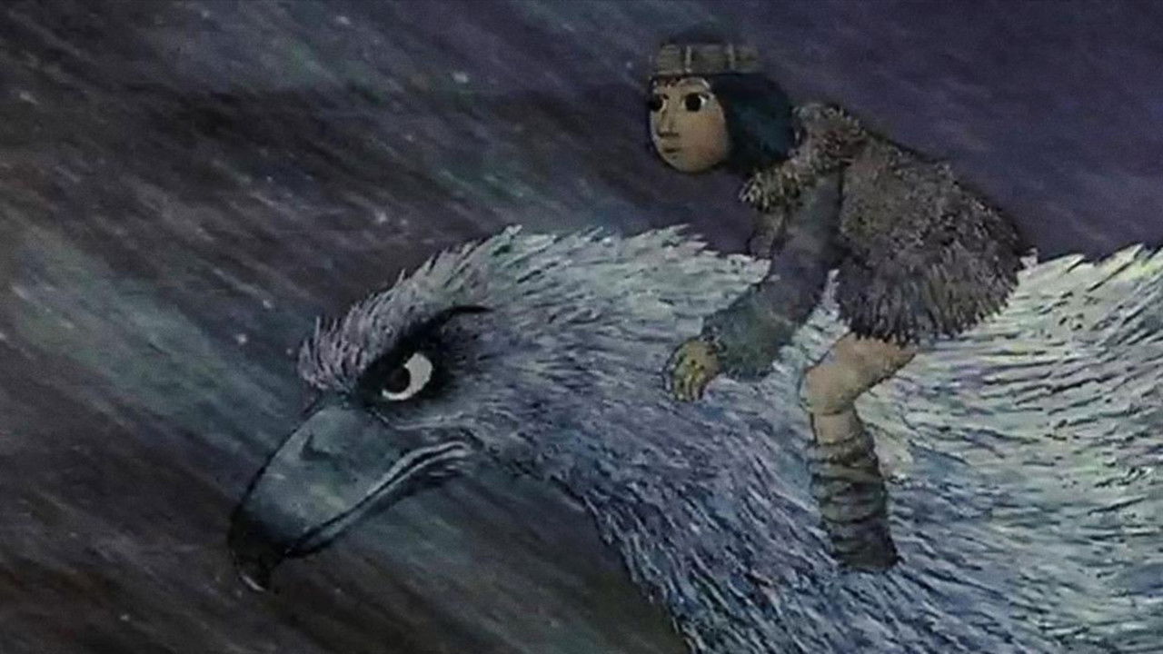 The Owl and the Raven: An Eskimo Legend backdrop