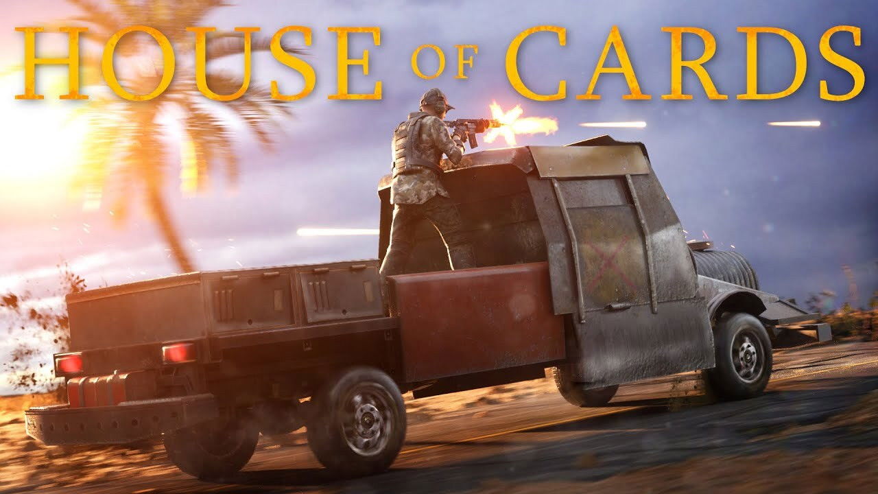 House Of Cards - Rust backdrop