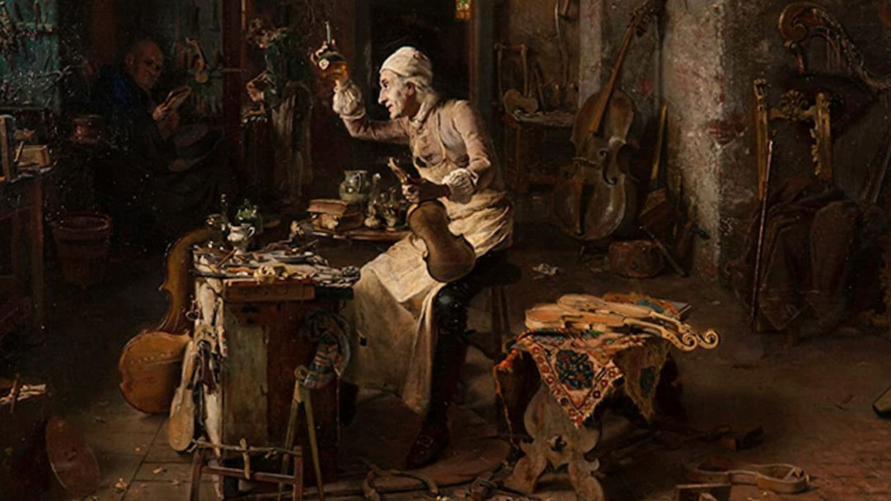 Violin Masters: Two Gentlemen Of Cremona backdrop