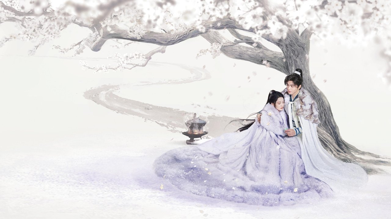 Snowy Night Timeless Love backdrop