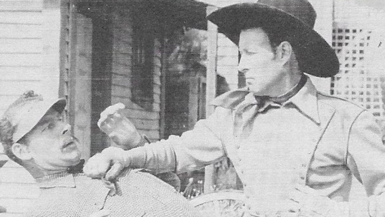 Taming of the West backdrop