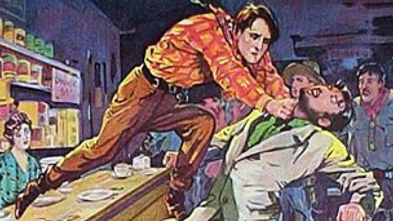 King of the Saddle backdrop