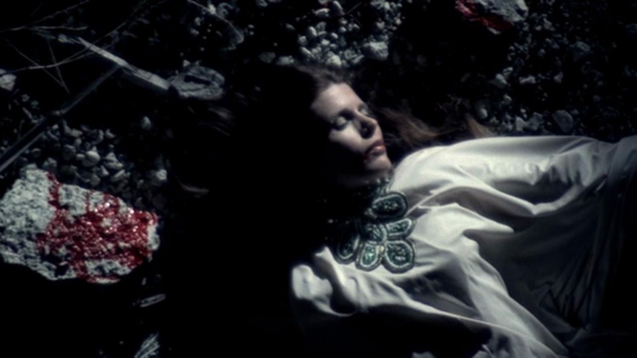 Death Steps in the Dark backdrop