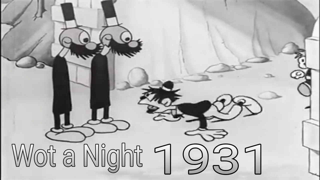 Wot a Night backdrop