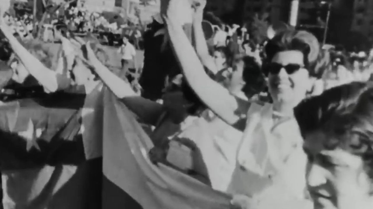 The First Year backdrop