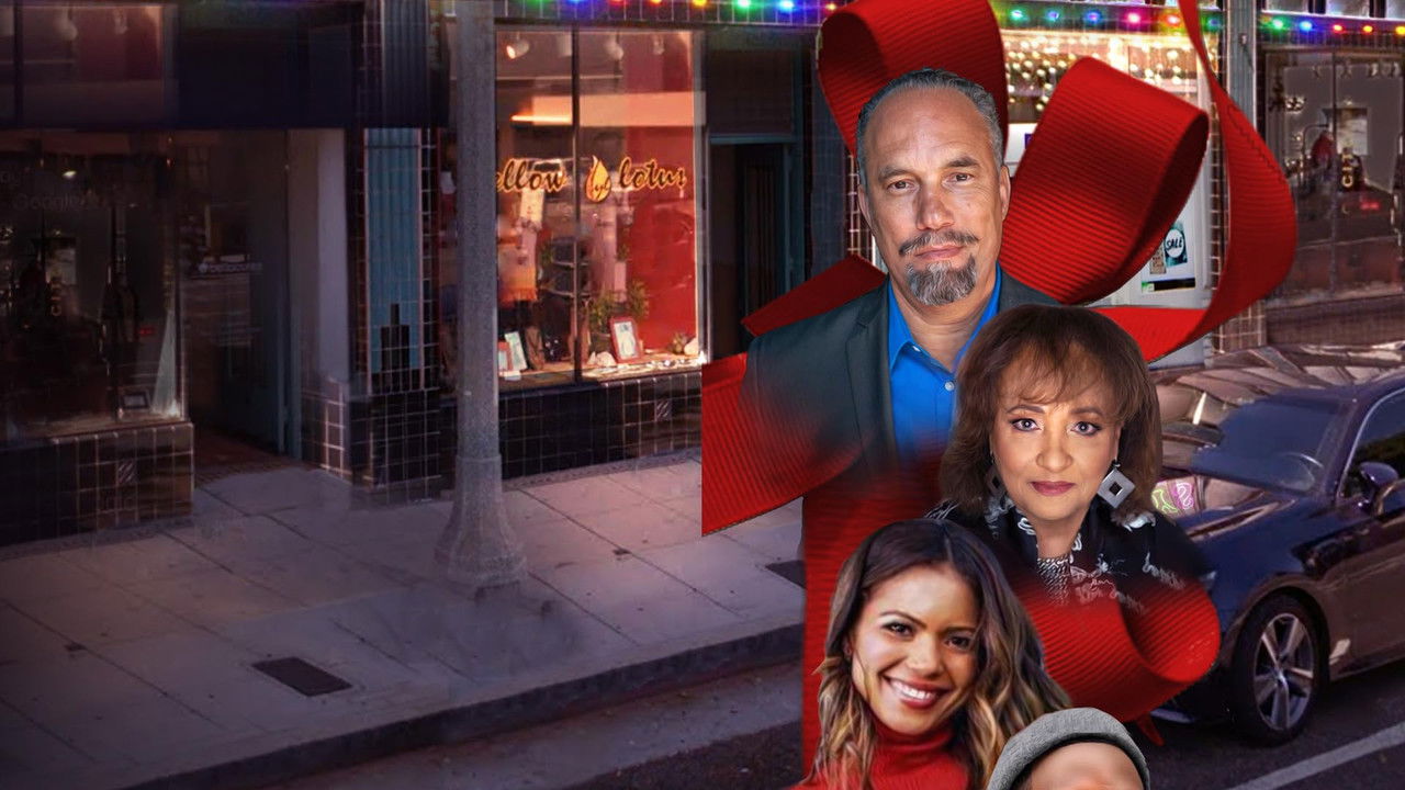 The Business of Christmas backdrop