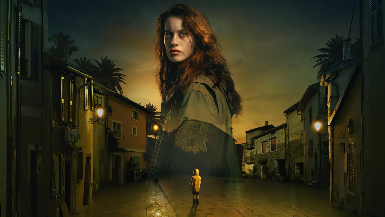 The Snow Girl backdrop