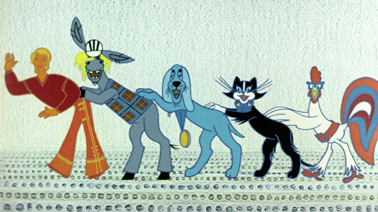 The Bremen Town Musicians backdrop