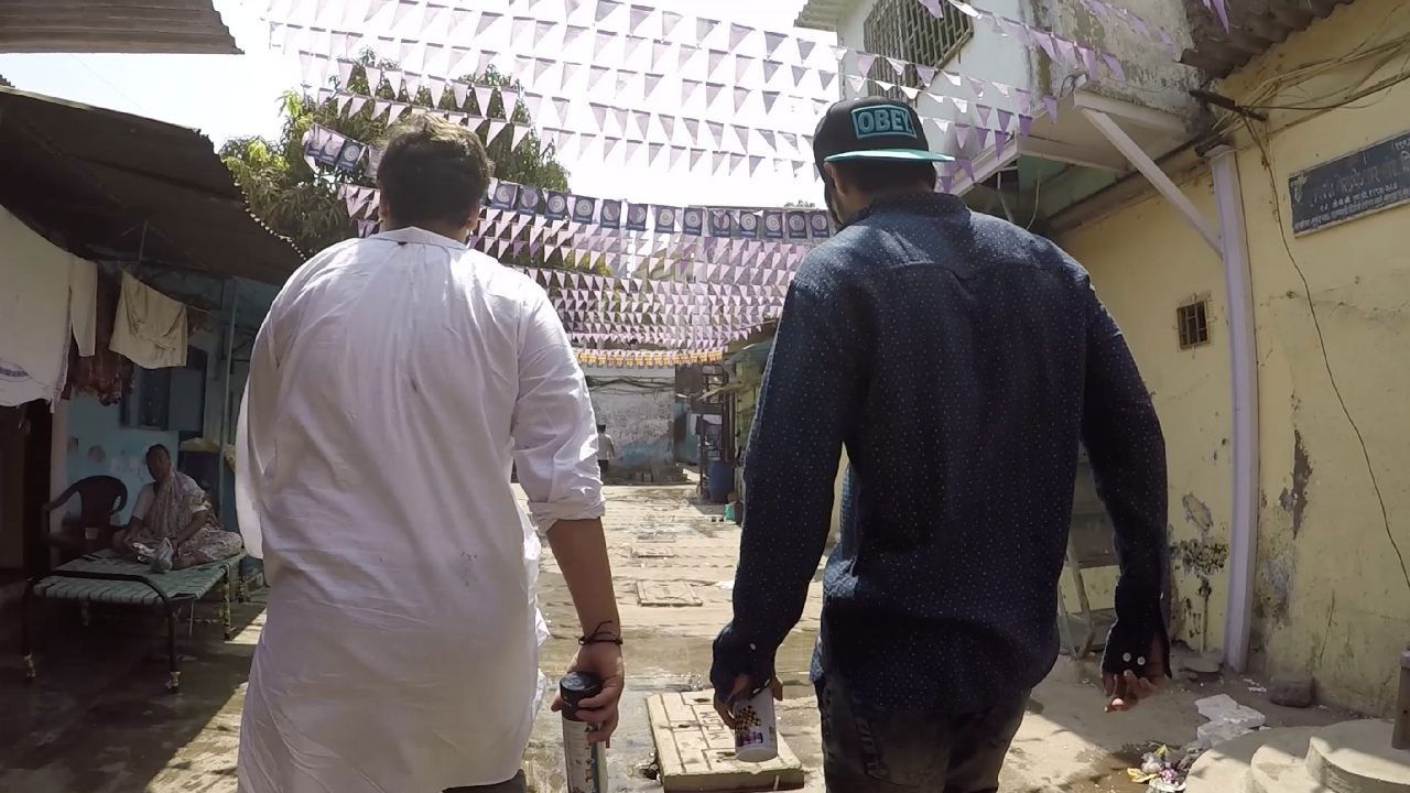 Wolf of Chawl Street backdrop