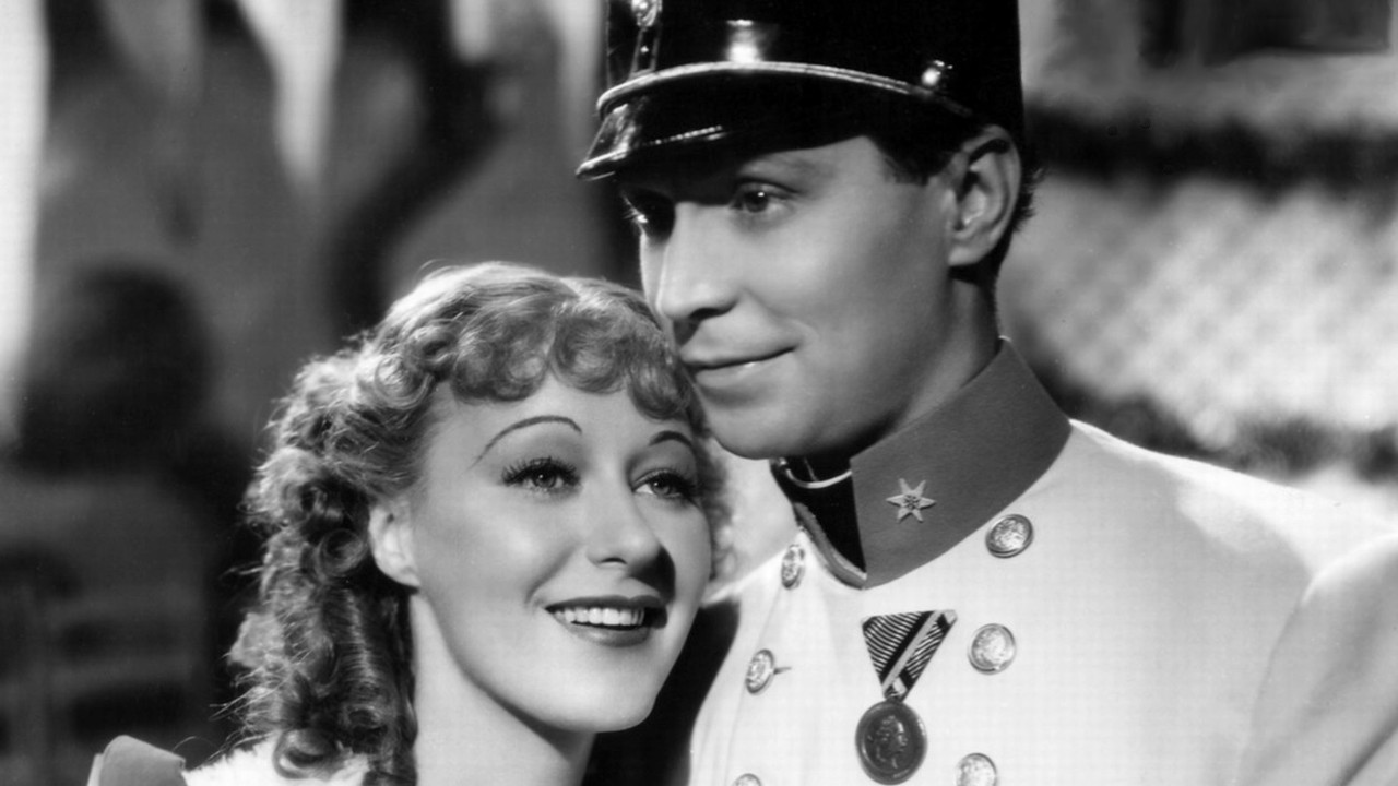 The King Steps Out backdrop