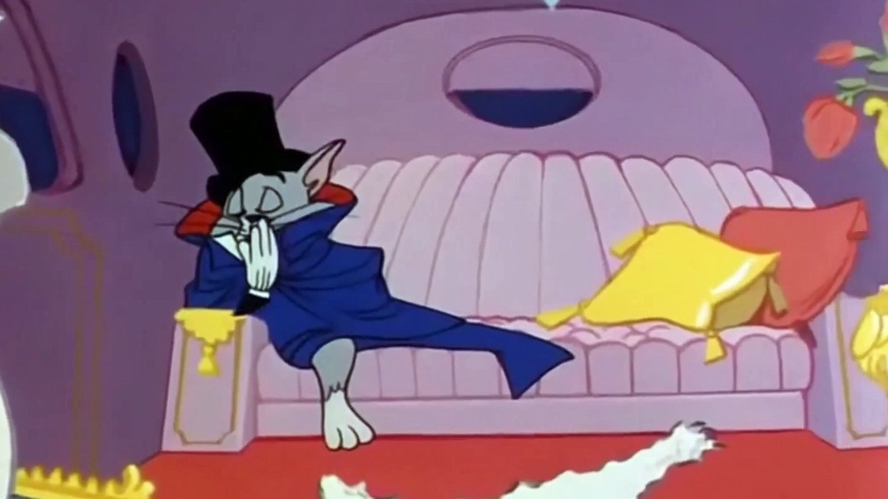 The Cat Above and the Mouse Below backdrop