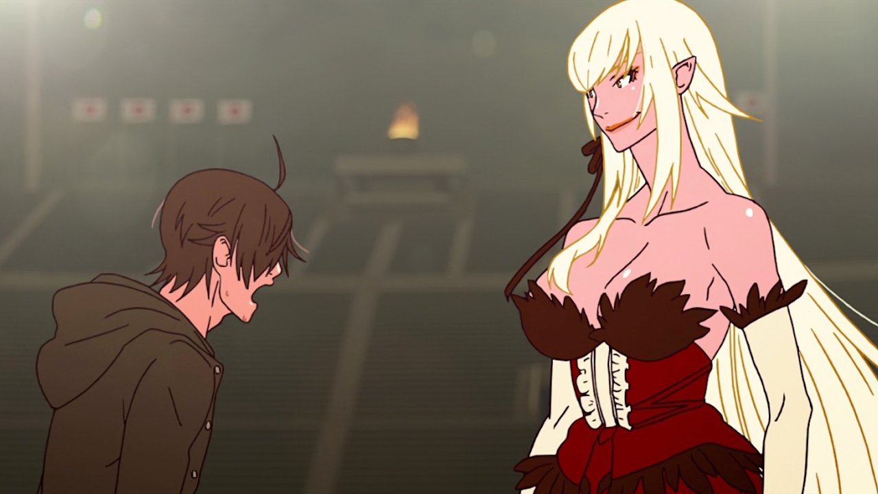 Kizumonogatari Part 3: Reiketsu backdrop