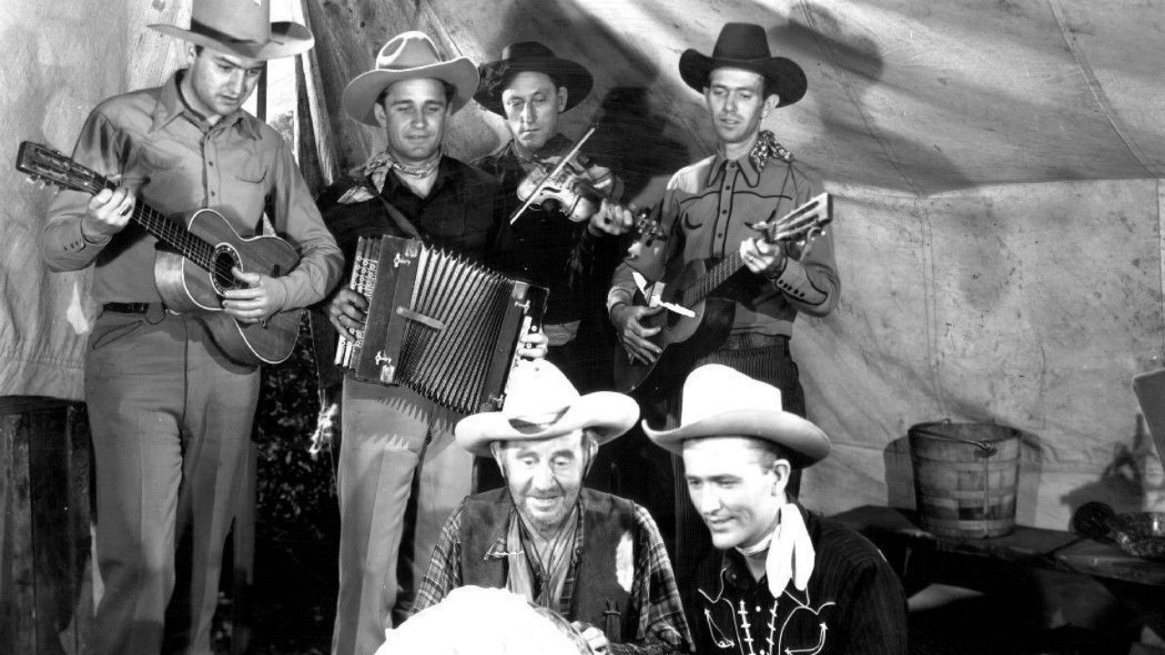 Six-Gun Serenade backdrop