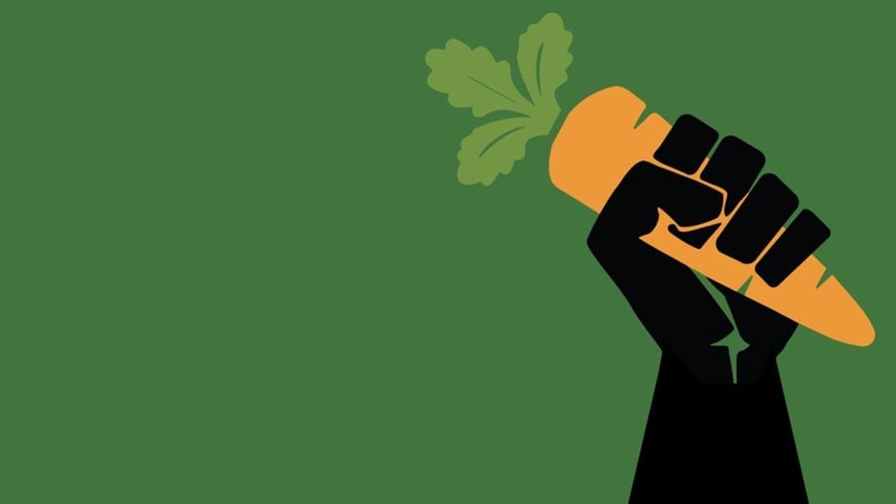 The Invisible Vegan backdrop