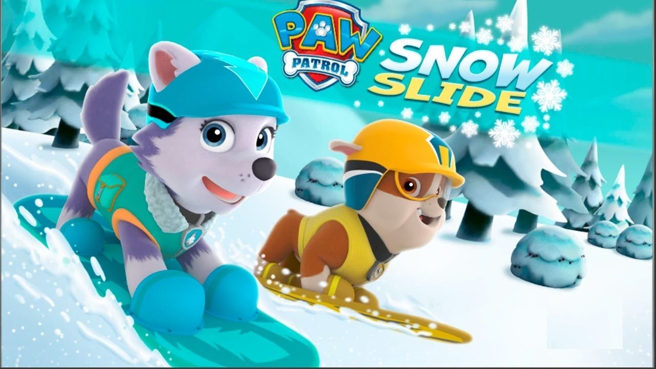 PAW Patrol: Winter Rescues backdrop