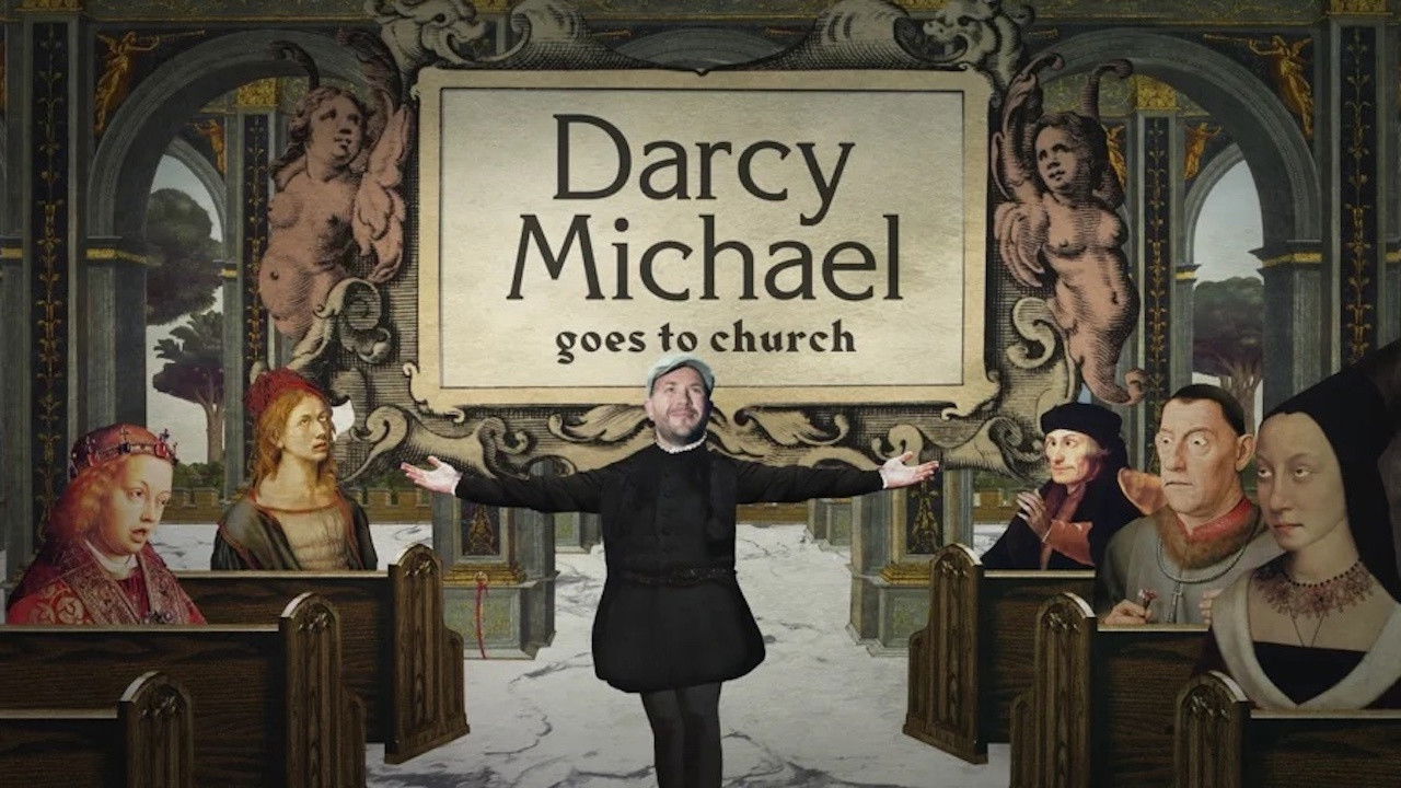 Darcy Michael Goes to Church backdrop