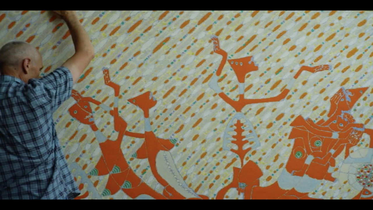 Before the Sky Came to Light backdrop