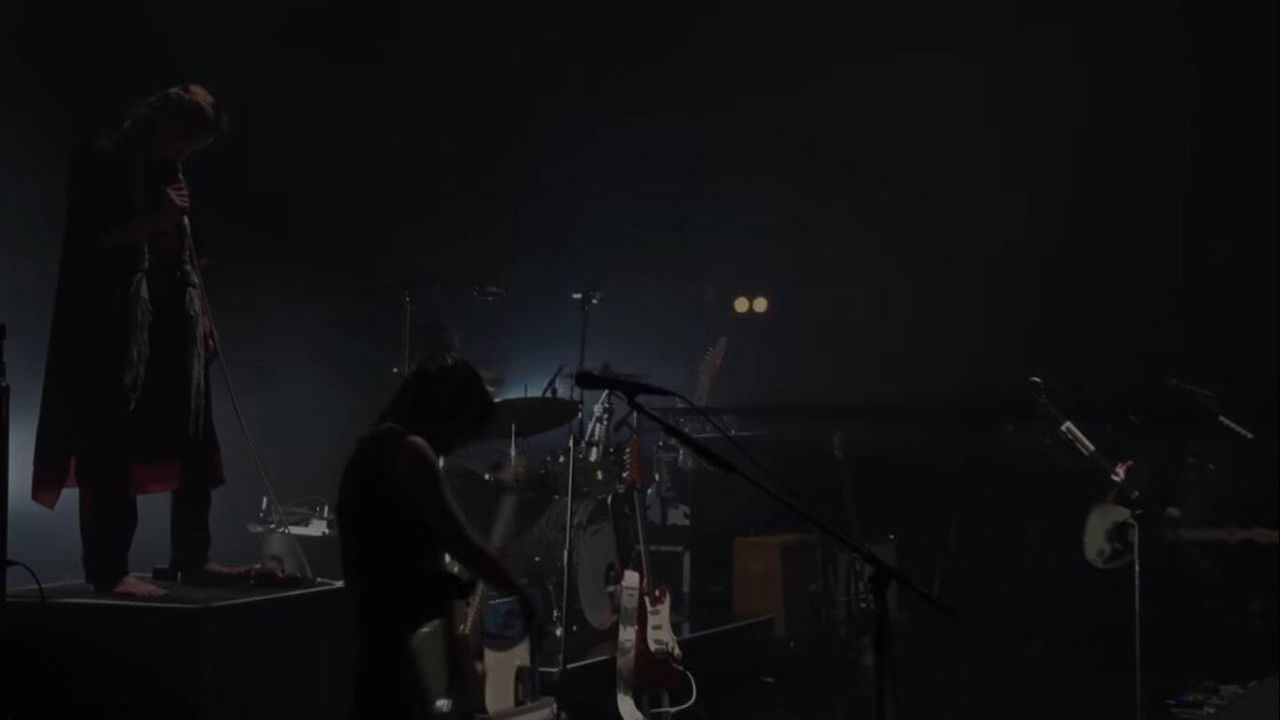 tricot Silent Show "HIMITSU" at Namba Hatch OSAKA on April 16,2021 backdrop