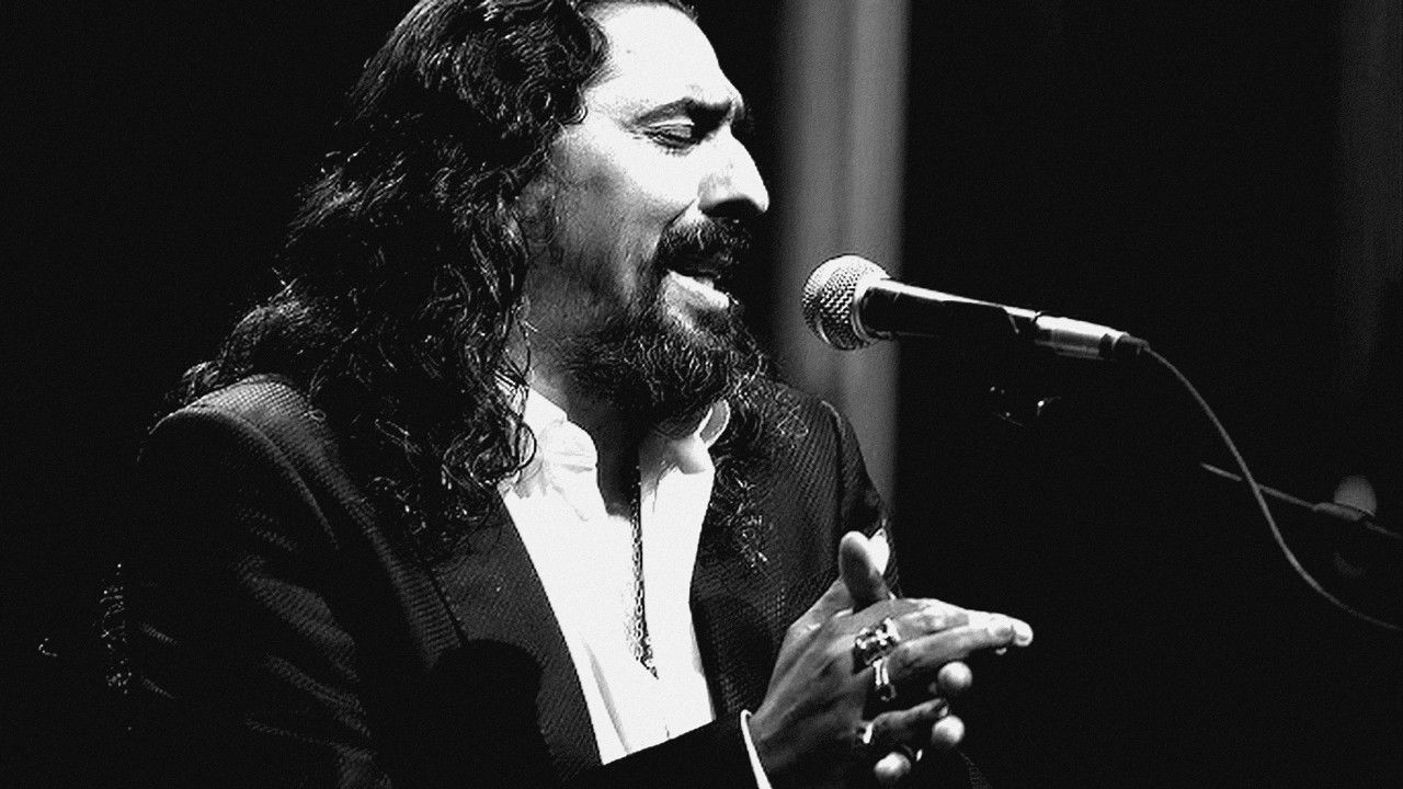 Black and White: Bebo & Cigala Live backdrop