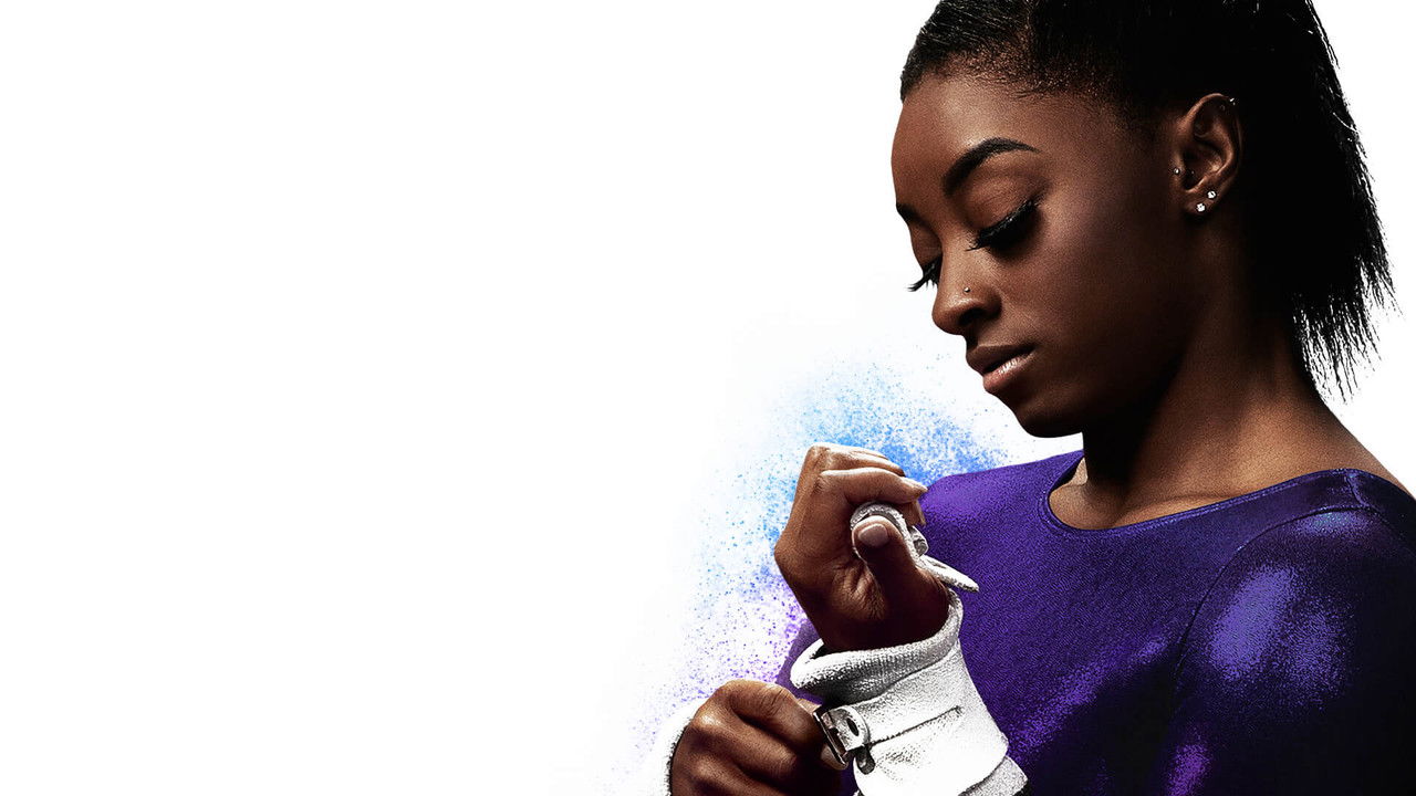 Simone vs Herself backdrop