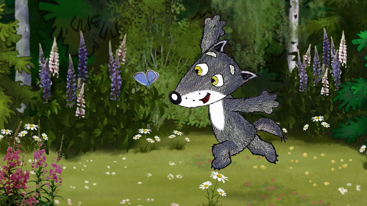 Little Grey Wolfy: Summer Party backdrop