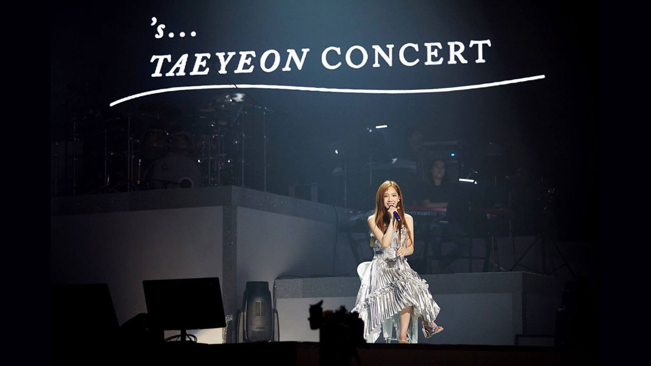TAEYEON 2nd Asia Tour: 's... TAEYEON CONCERT backdrop