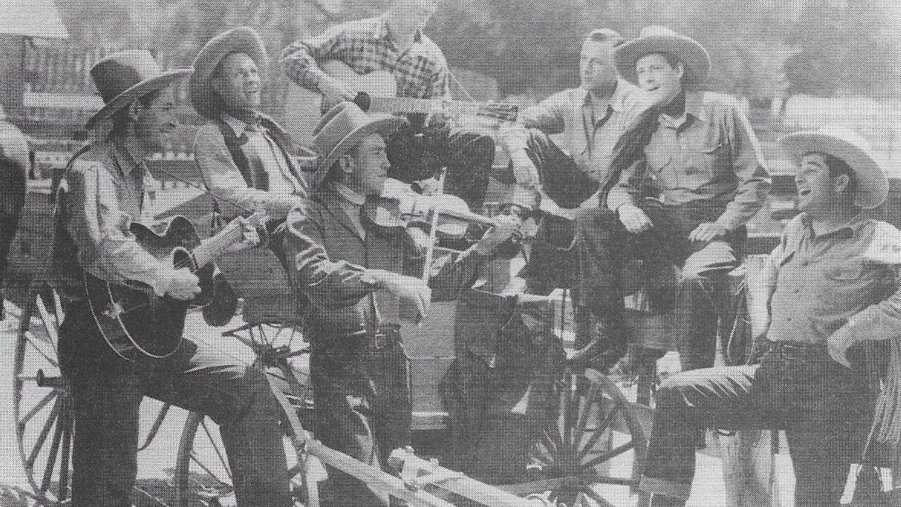 The Old Wyoming Trail backdrop