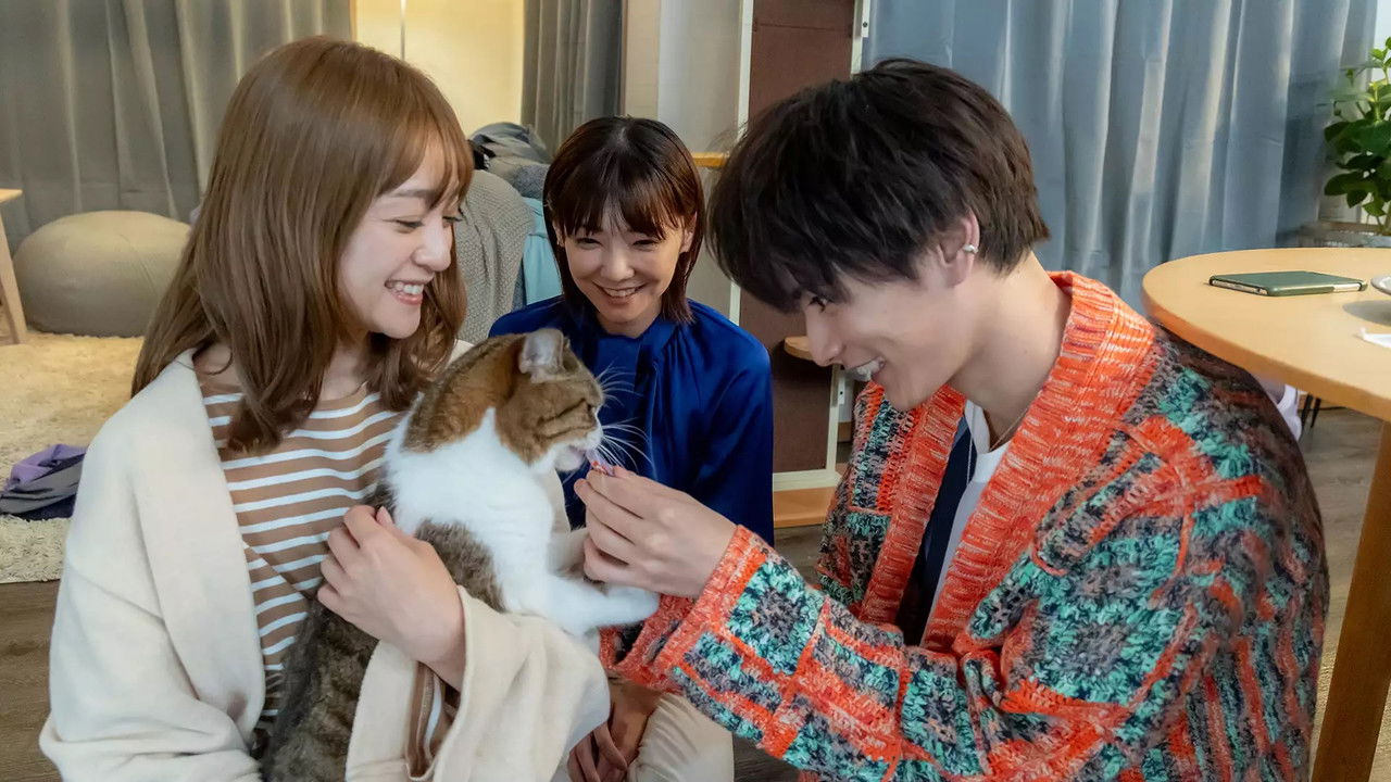 Crescent Moon and Cats backdrop