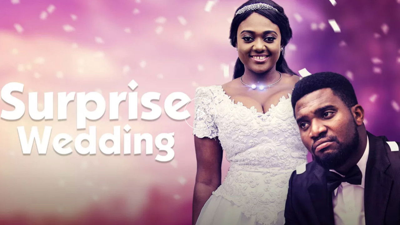 Surprise Wedding backdrop