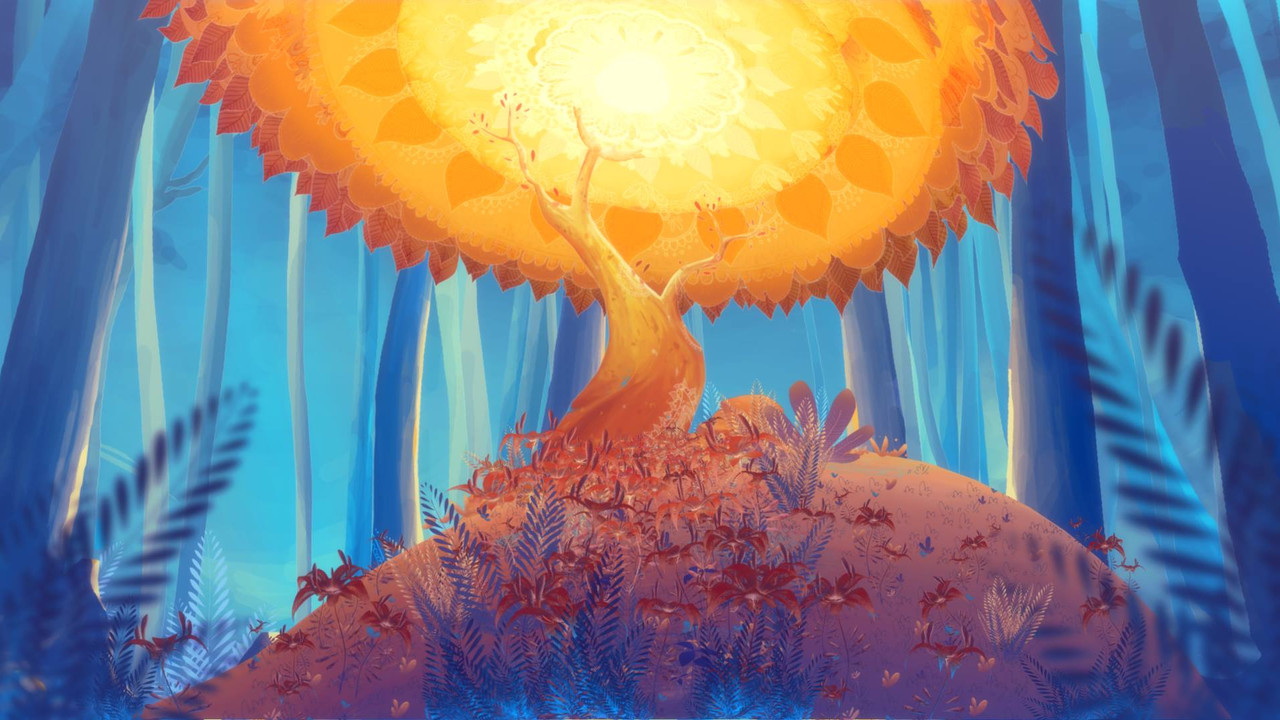 A Little Kingdom backdrop