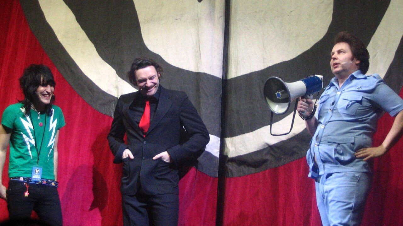 The Mighty Boosh Live backdrop