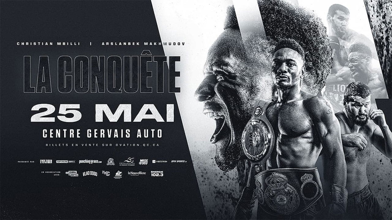 Christian Mbilli vs. Mark Heffron backdrop