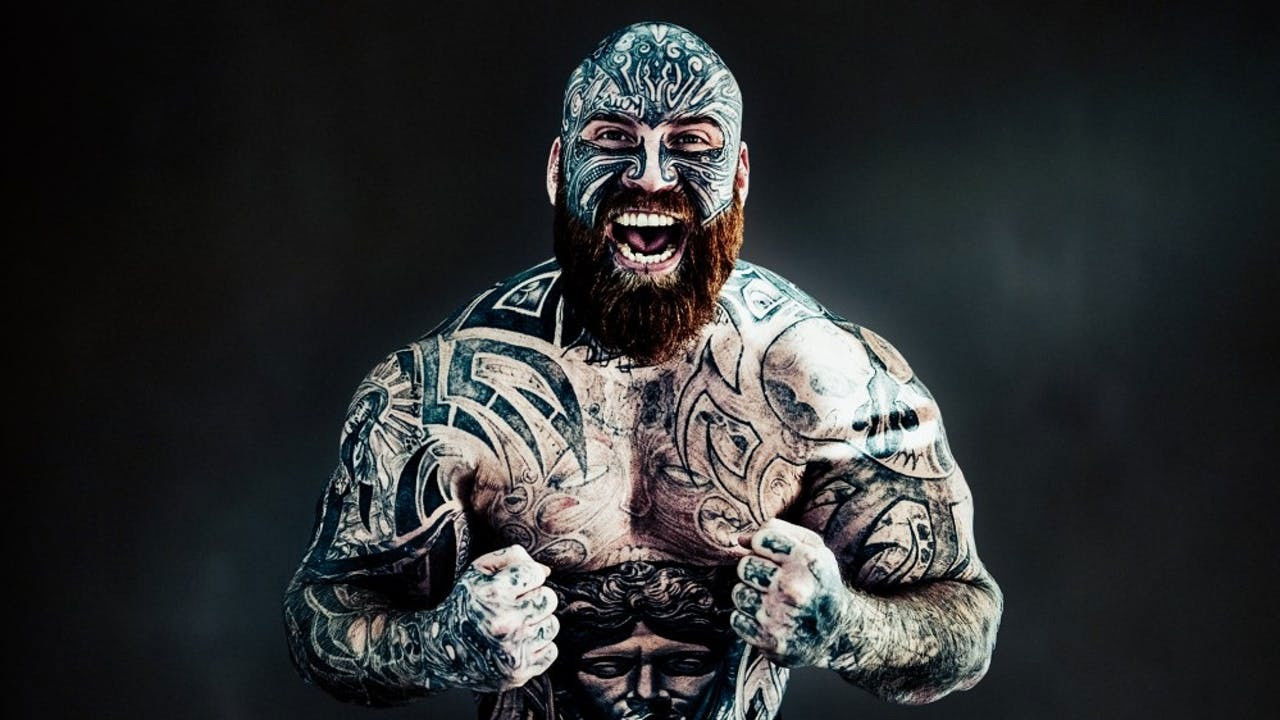 Jens the Beast backdrop