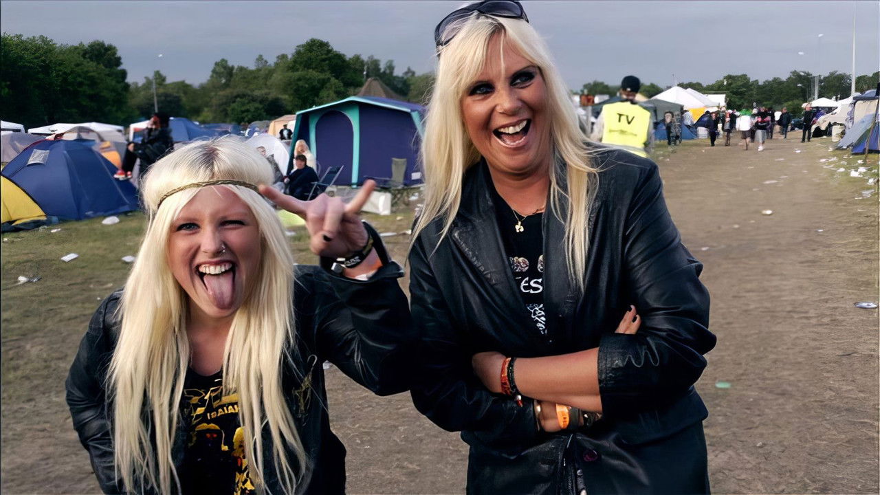 Så jävla metal backdrop