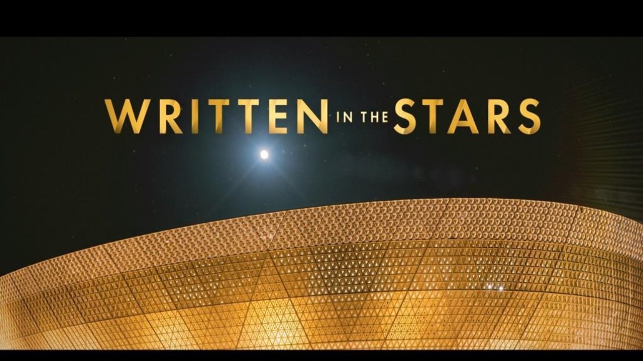 Written in the Stars backdrop
