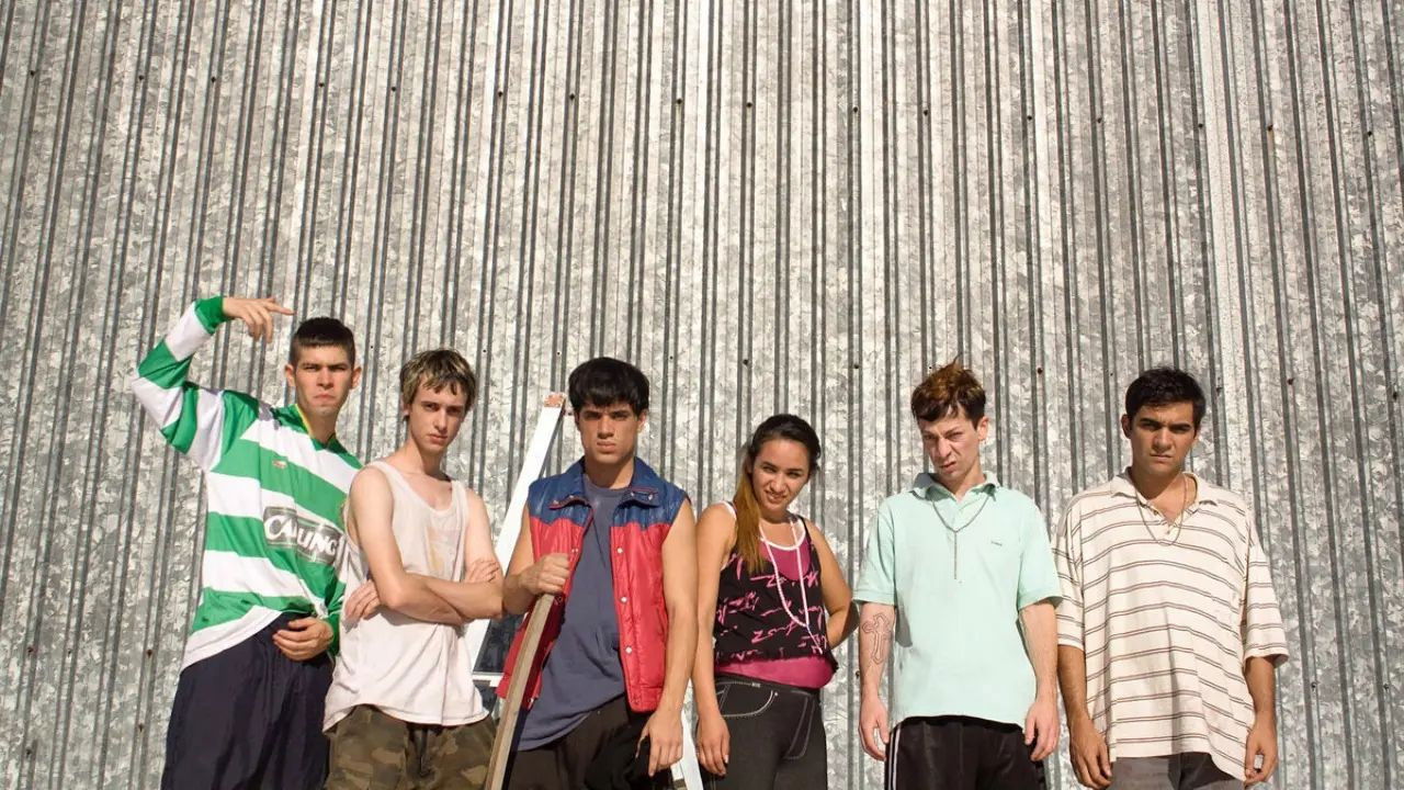 The Kids on the Bridge backdrop