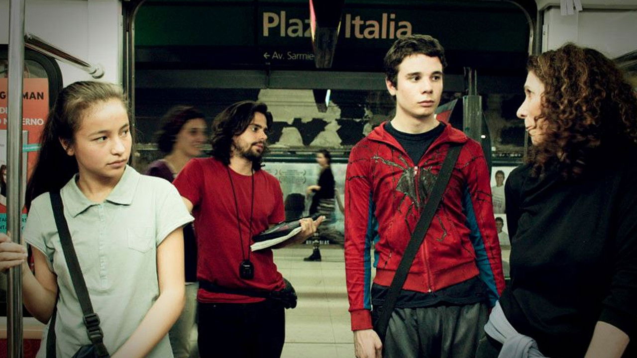 María y el Araña backdrop