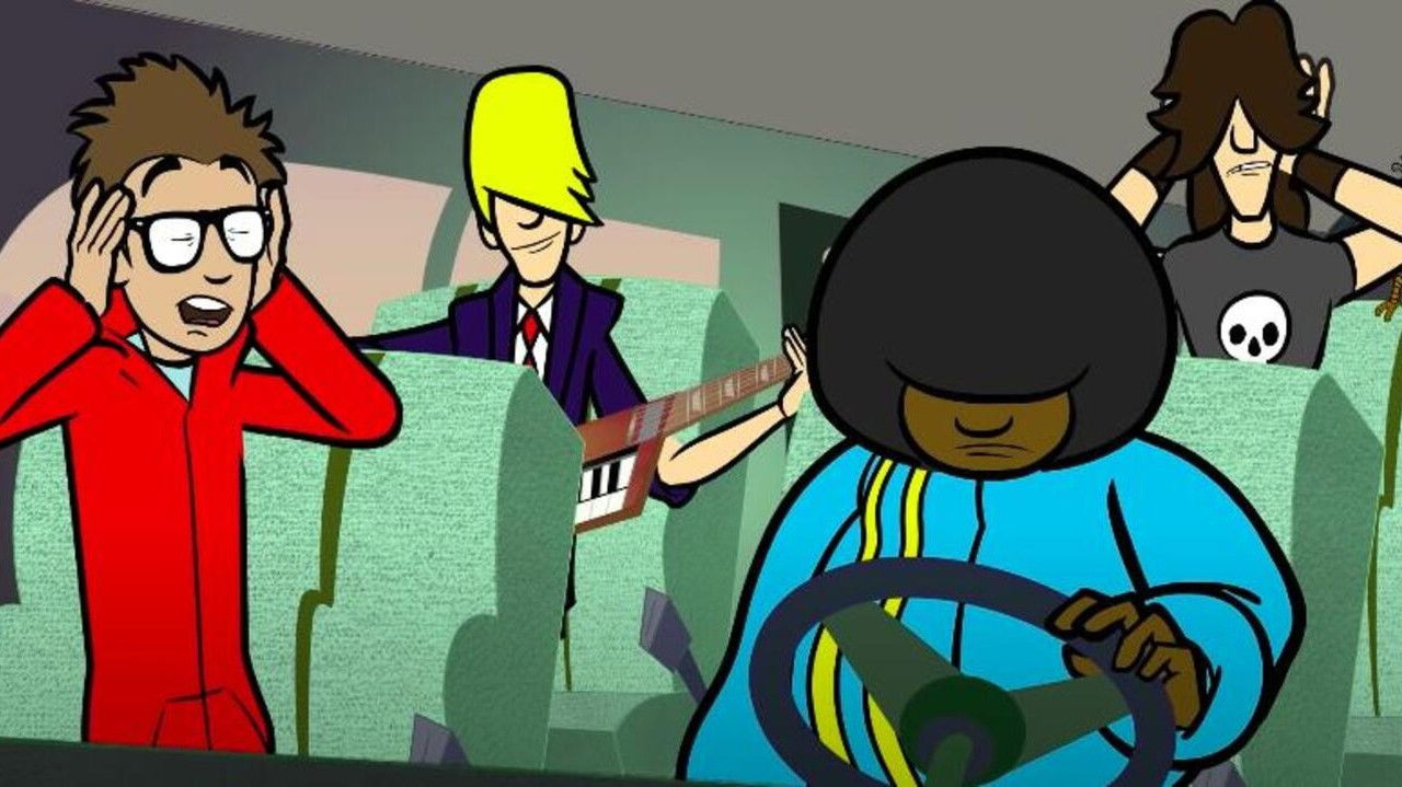 Your Favorite Martian backdrop