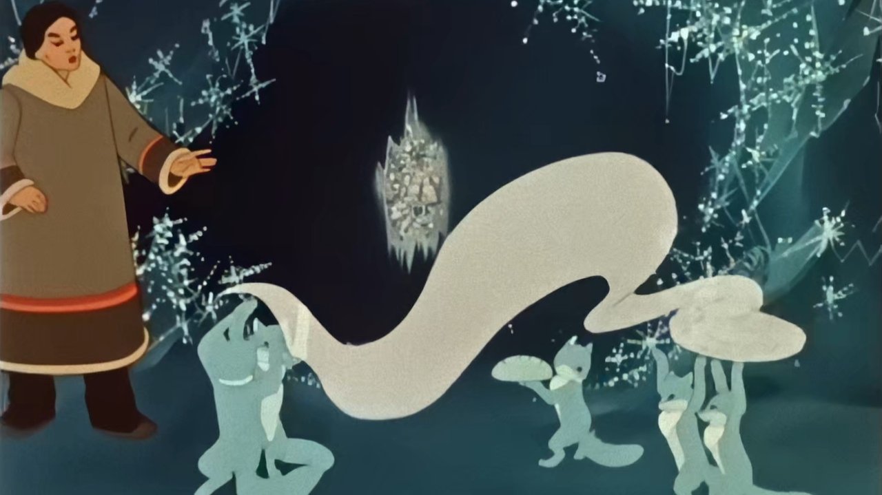 The Fire Is Burning In the Raw-Hide Tent backdrop