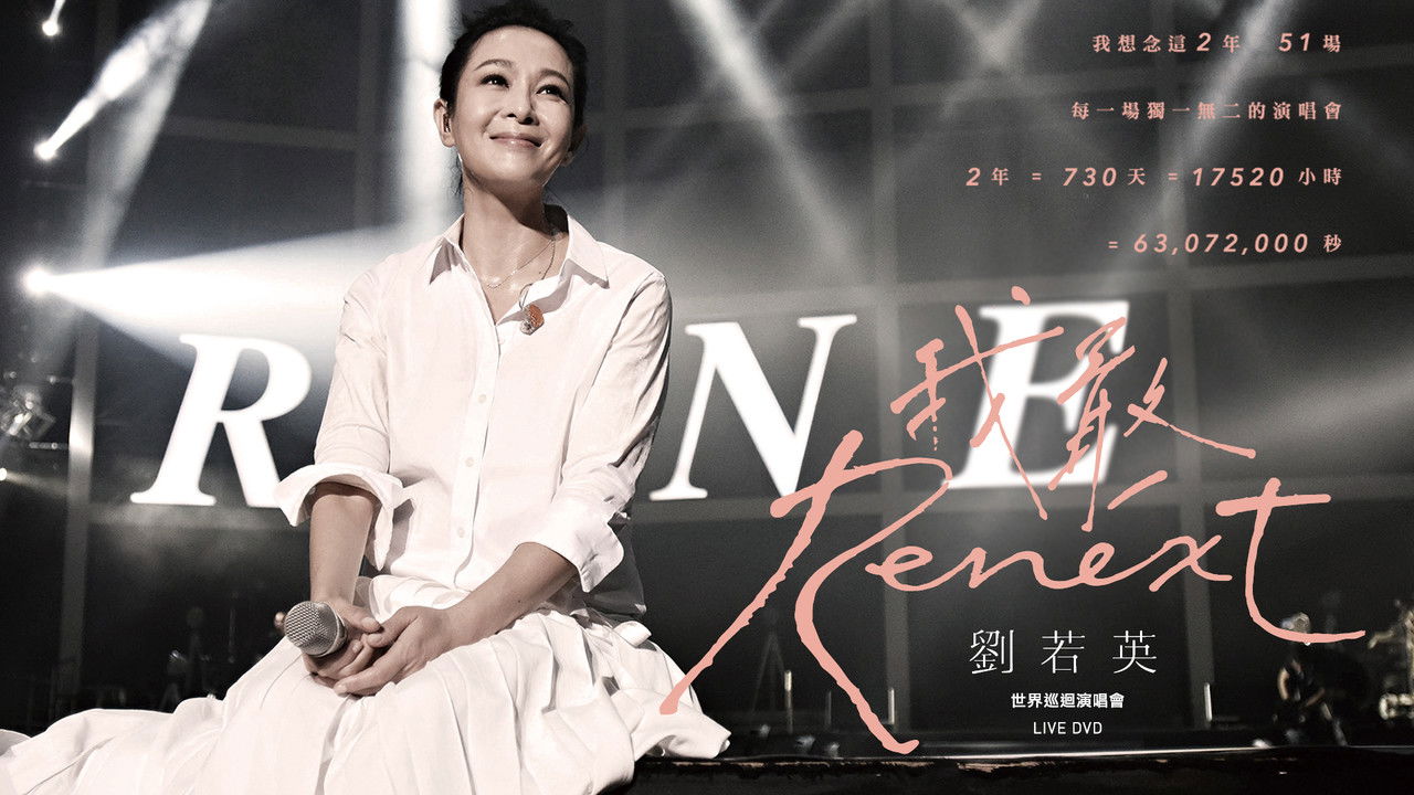 Rene Liu Renext I dare 2017 world tour backdrop