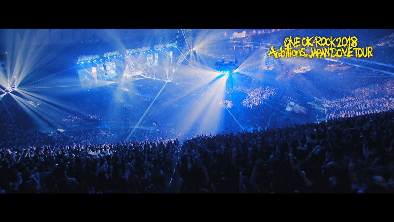 ONE OK ROCK 2018 AMBITIONS JAPAN DOME TOUR backdrop