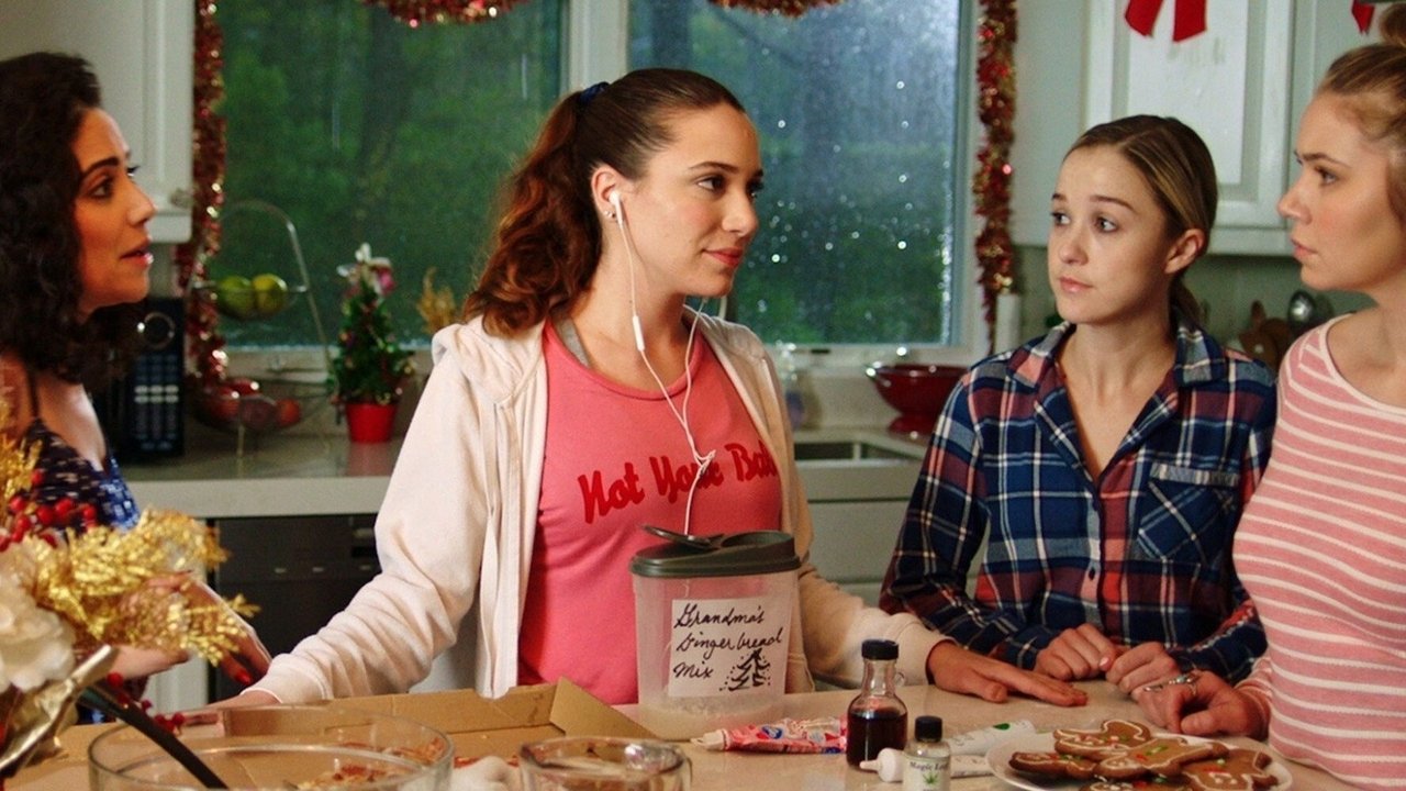 Four Cousins and a Christmas backdrop