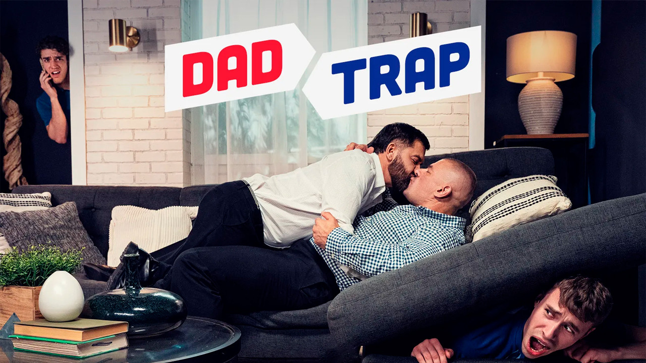 Dad Trap backdrop
