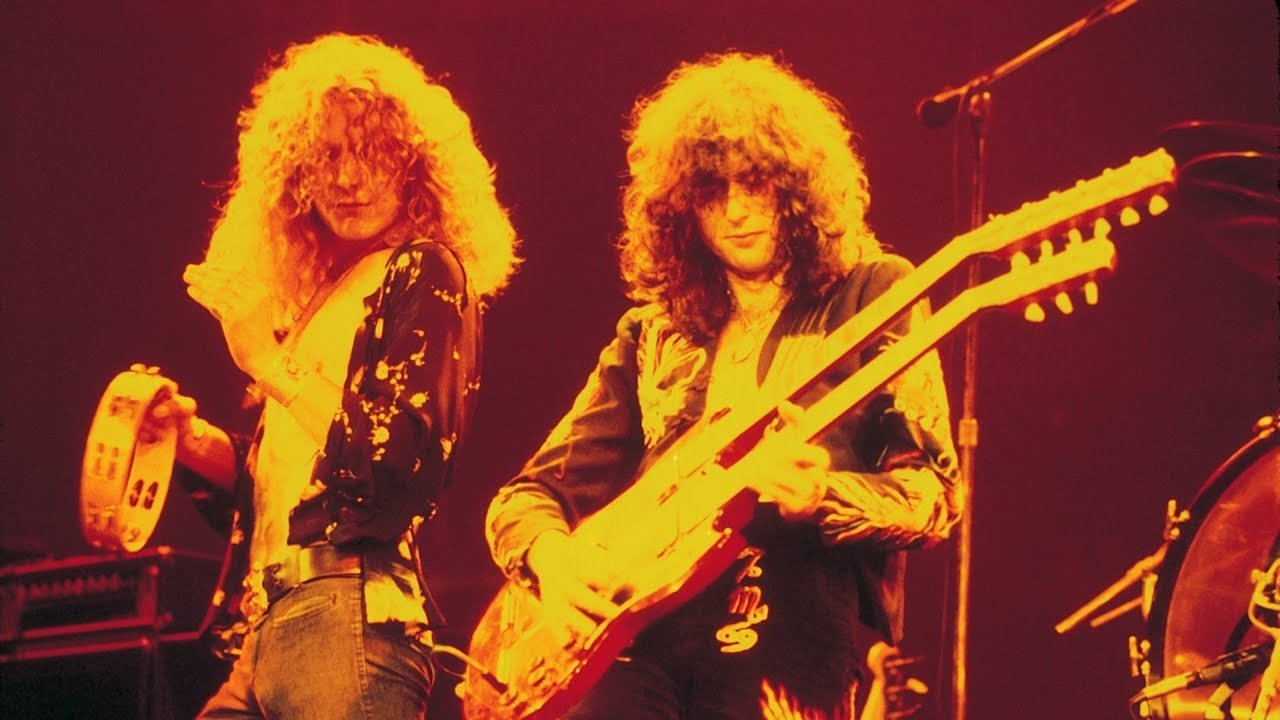 Led Zeppelin - Madison Square Garden backdrop