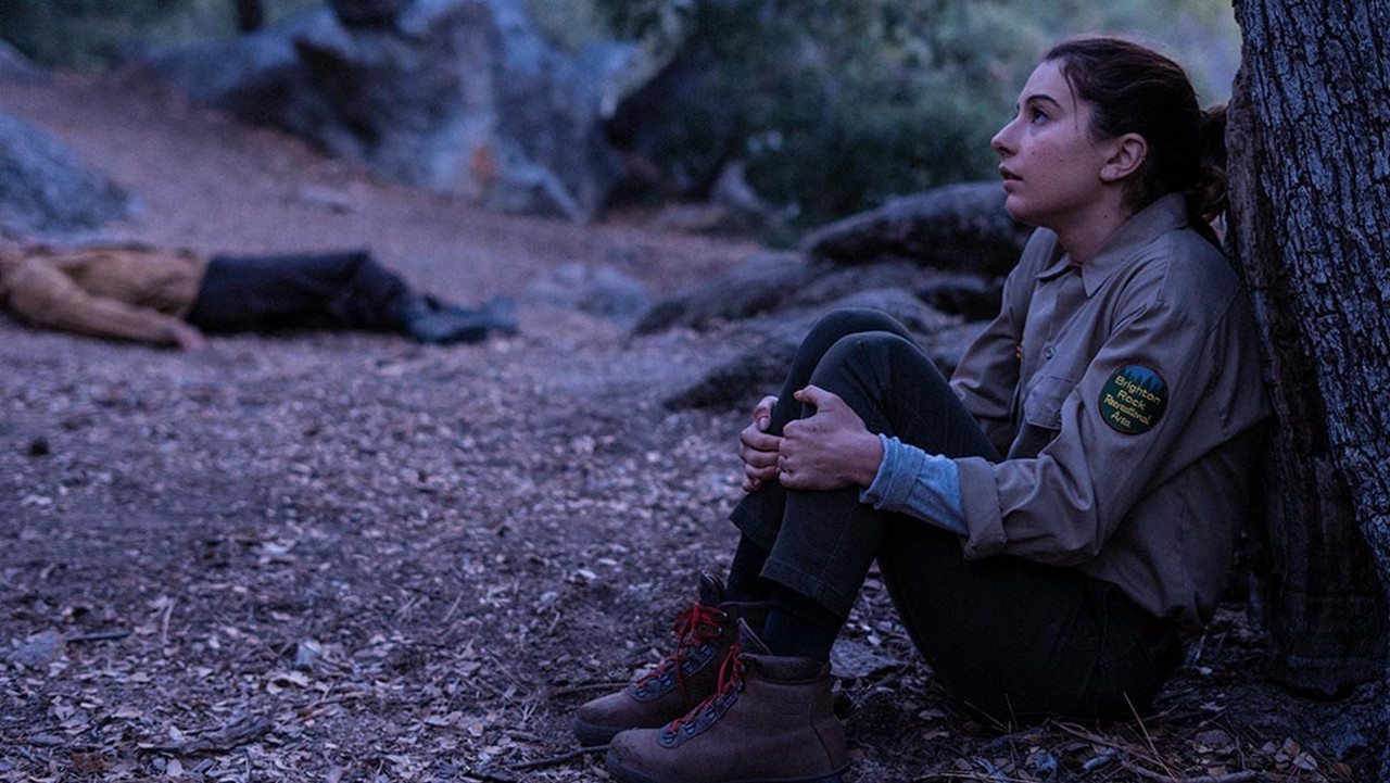Body at Brighton Rock backdrop