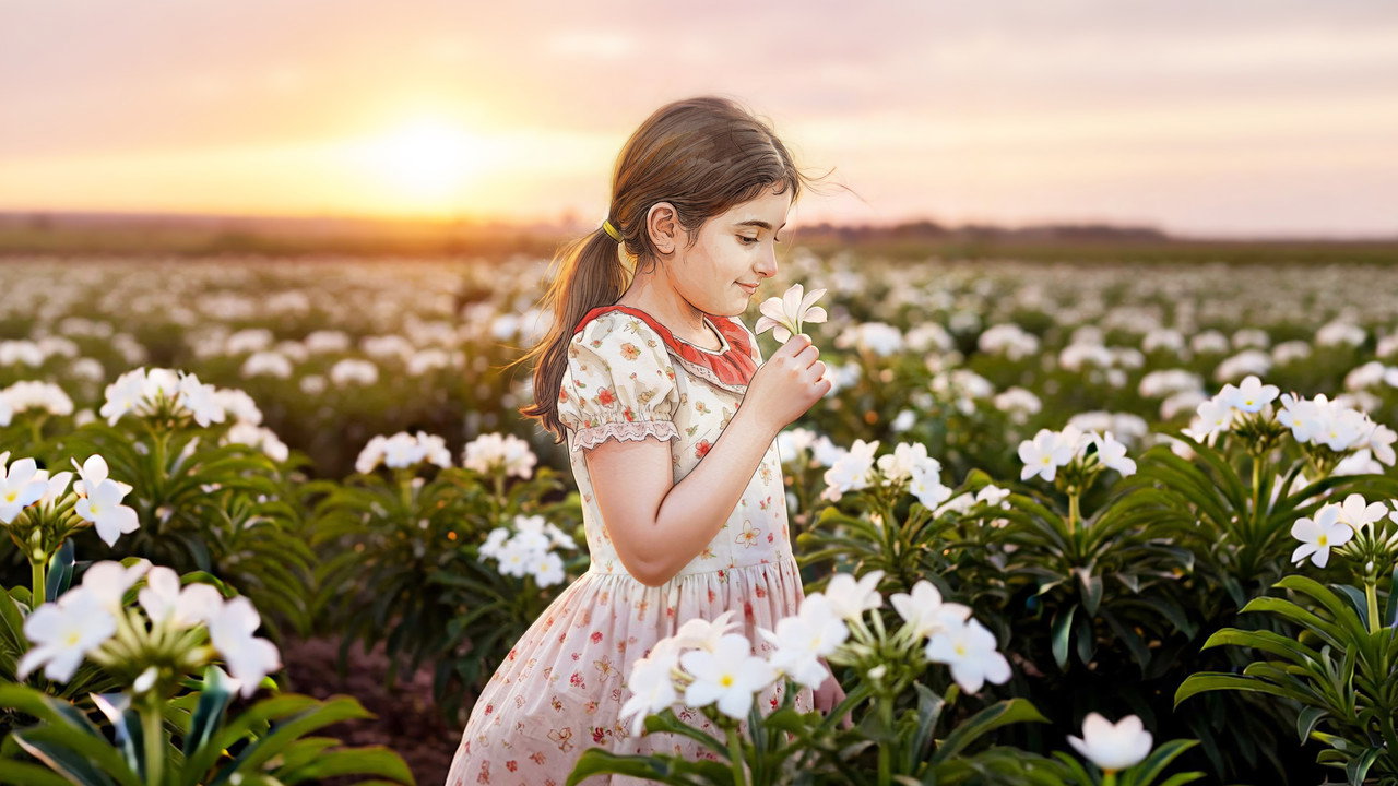 Flor da Paisagem backdrop