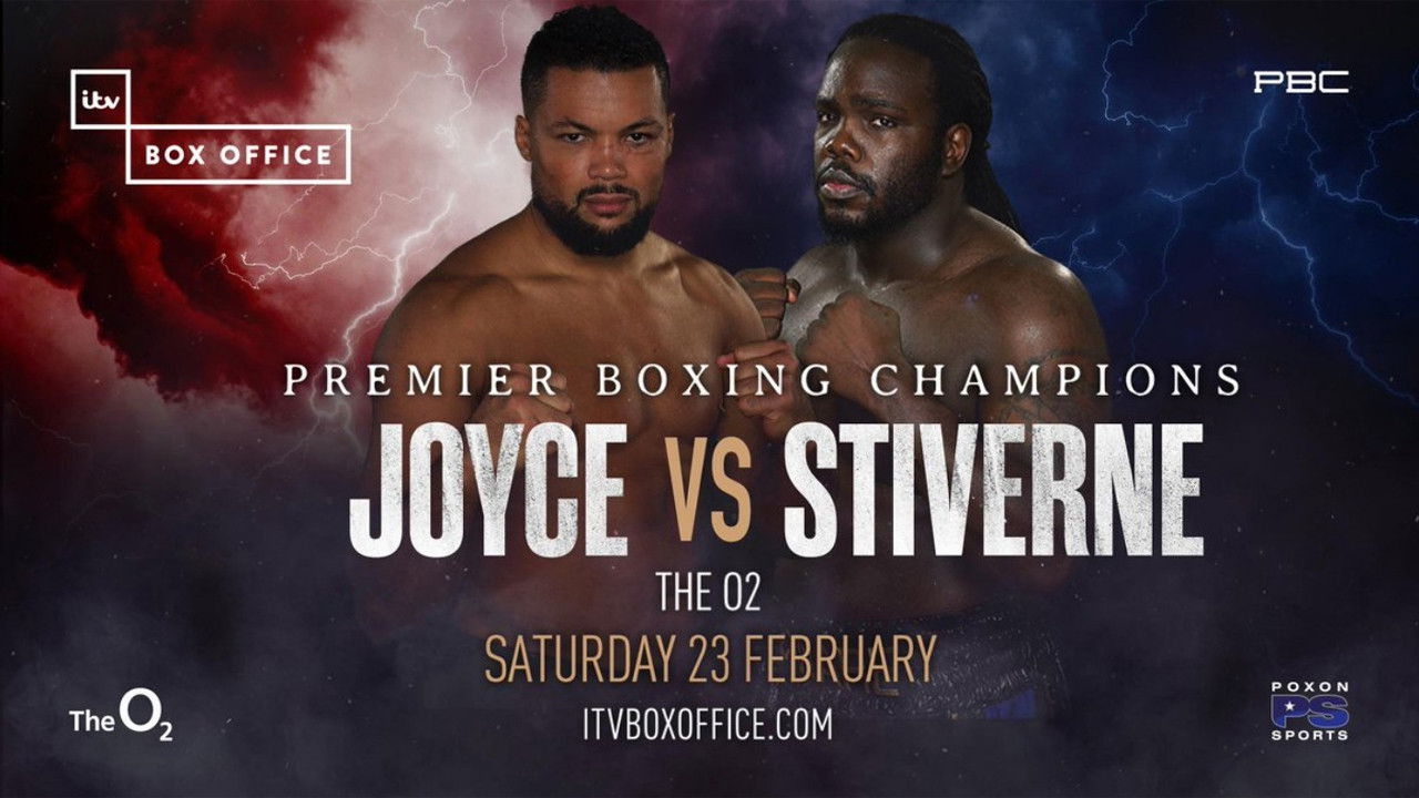 Joe Joyce vs. Bermane Stiverne backdrop