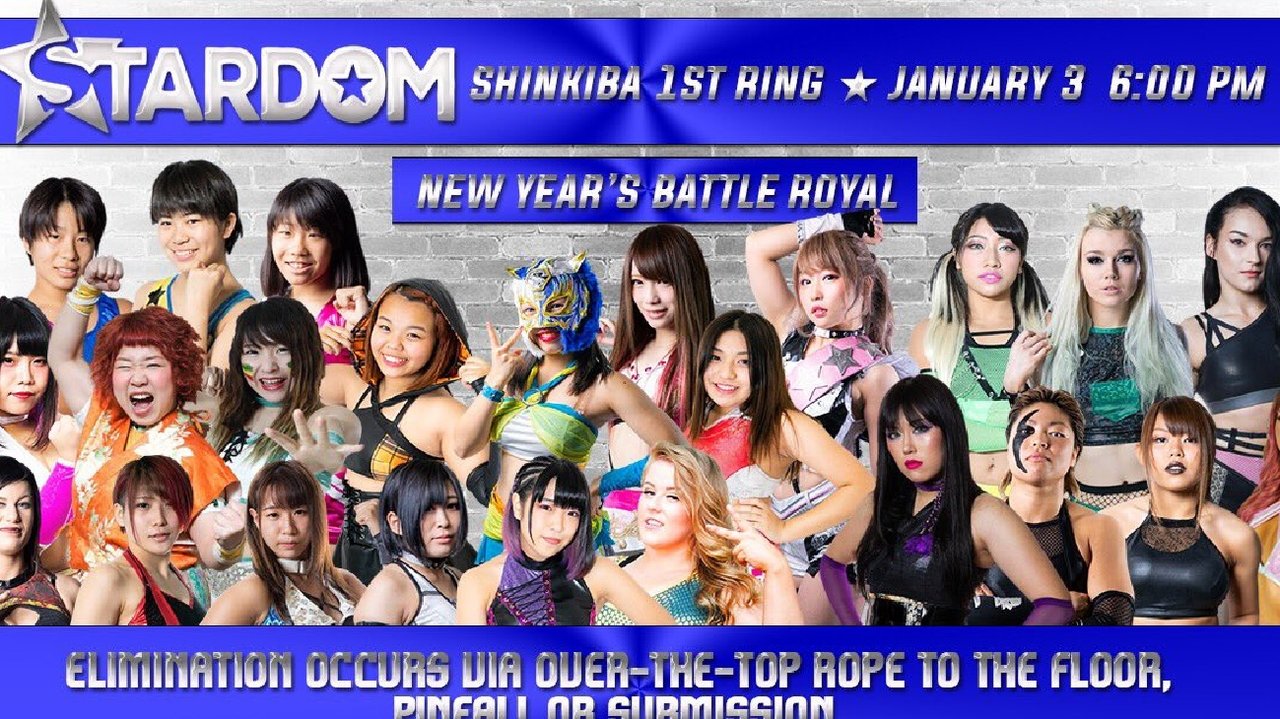 Stardom New Years Stars Tag 2 backdrop