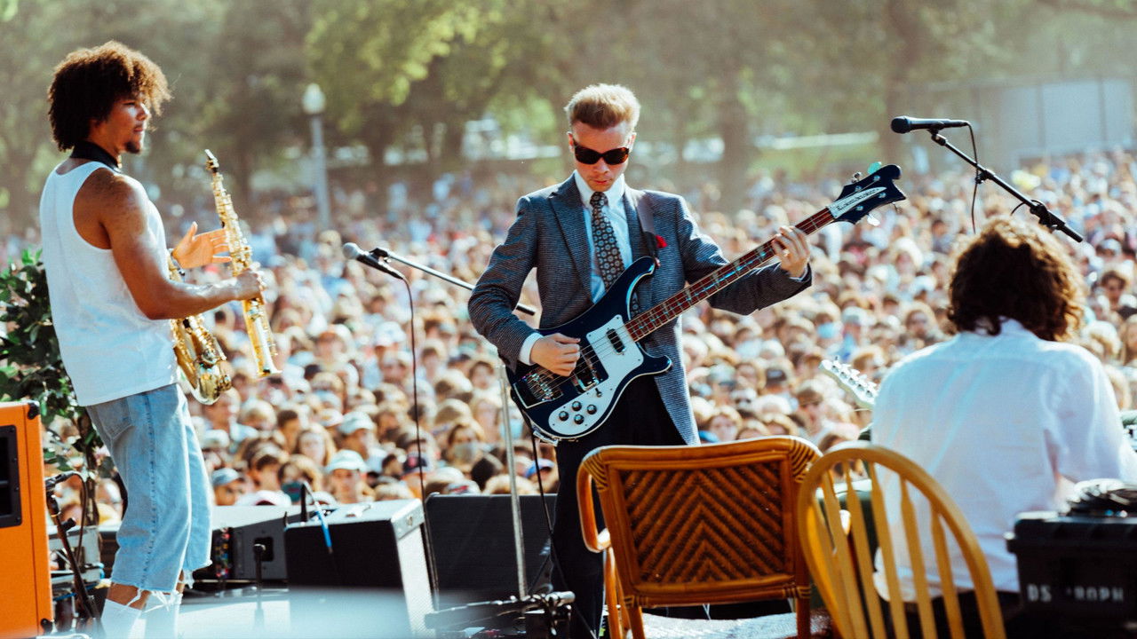 black midi: Pitchfork Music Festival 2021 backdrop