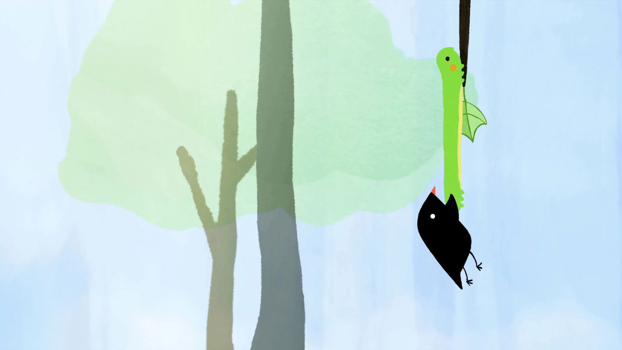 The Little Bird and the Caterpillar backdrop